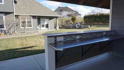 Pool House Stainless top