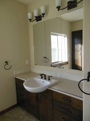 Accessible and stylish vanity