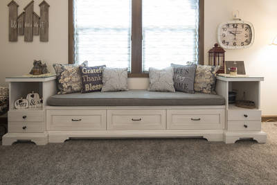 Custom Built window seat