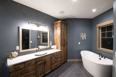 Master bathroom